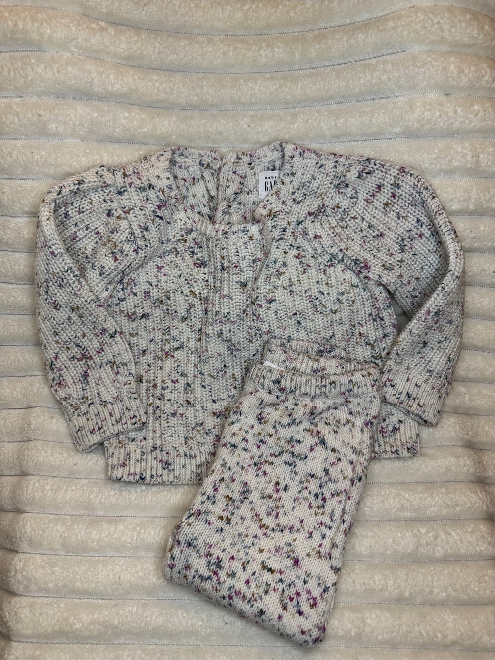 BabyGap Shaker Stitch Sweater Set